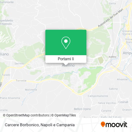 Mappa Carcere Borbonico