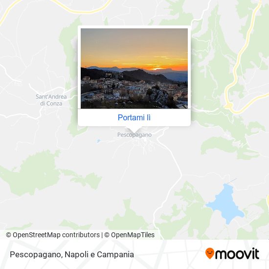 Mappa Pescopagano