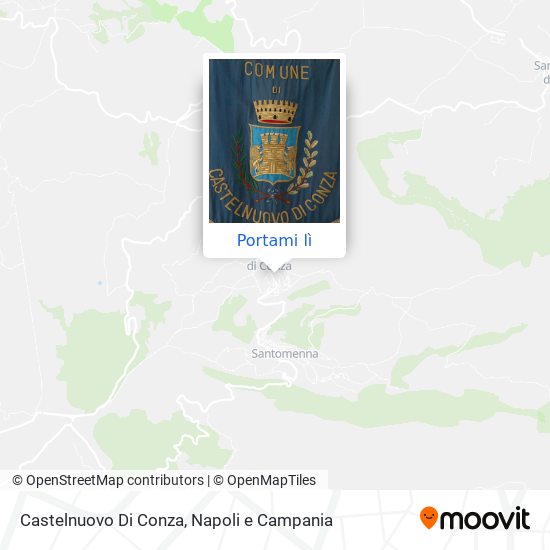 Mappa Castelnuovo Di Conza