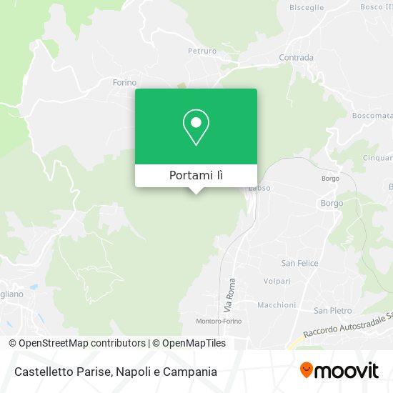 Mappa Castelletto Parise