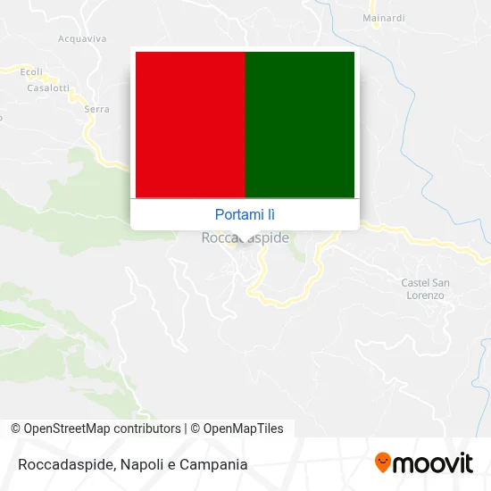 Mappa Roccadaspide