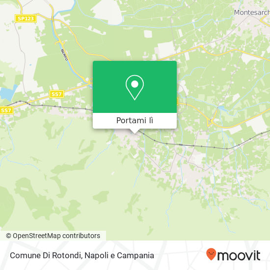 Mappa Comune Di Rotondi