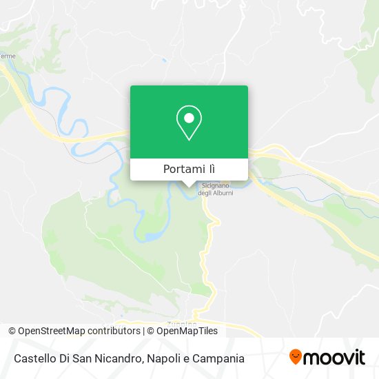 Mappa Castello Di San Nicandro