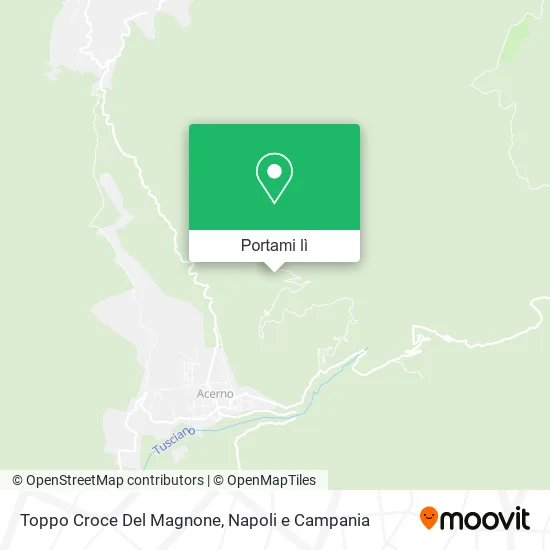 Mappa Toppo Croce Del Magnone