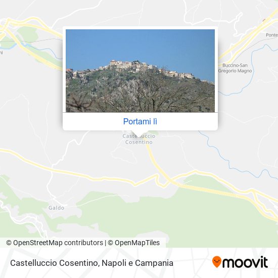 Mappa Castelluccio Cosentino