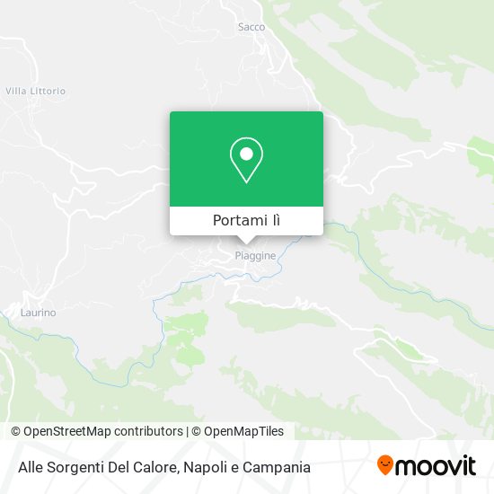 Mappa Alle Sorgenti Del Calore
