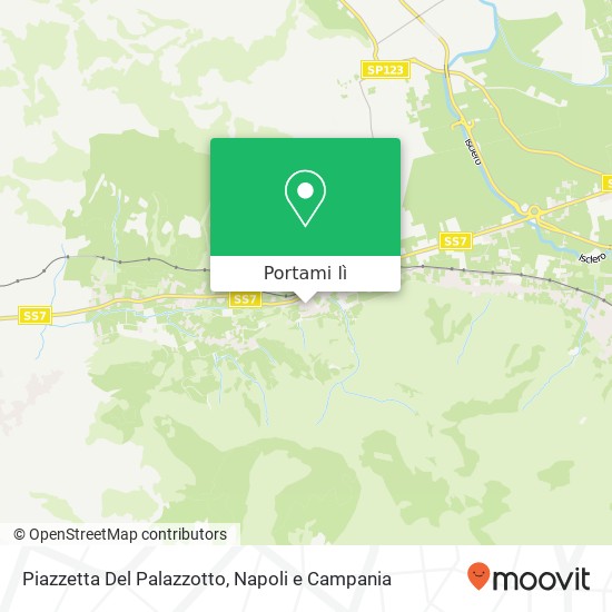 Mappa Piazzetta Del Palazzotto