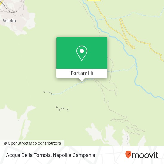 Mappa Acqua Della Tornola