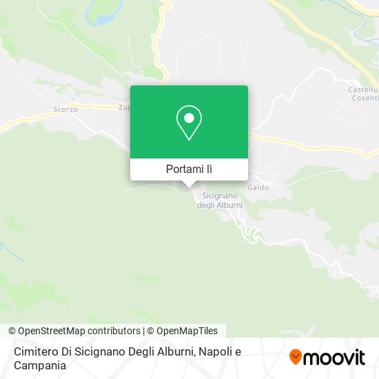 Mappa Cimitero Di Sicignano Degli Alburni