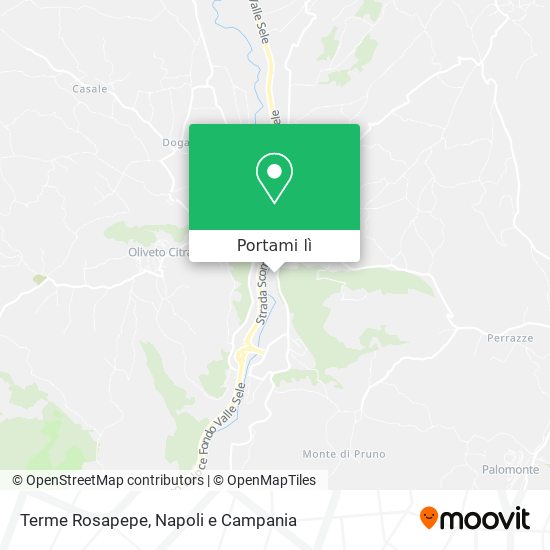 Mappa Terme Rosapepe