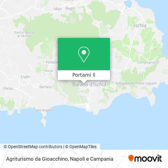 Mappa Agriturismo da Gioacchino