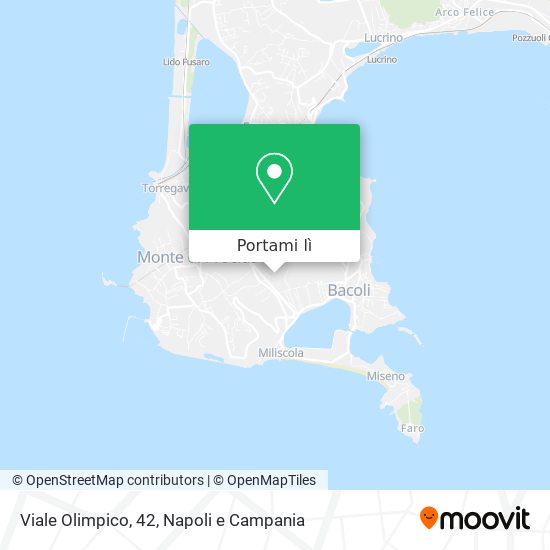 Mappa Viale Olimpico, 42