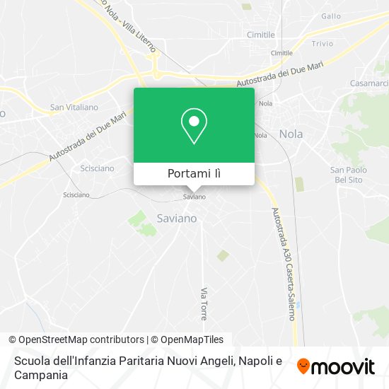 Mappa Scuola dell'Infanzia Paritaria Nuovi Angeli