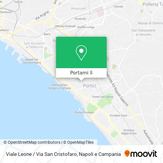 Mappa Viale Leone / Via San Cristofaro