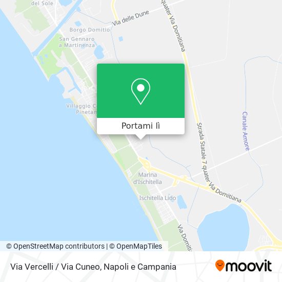 Mappa Via Vercelli / Via Cuneo