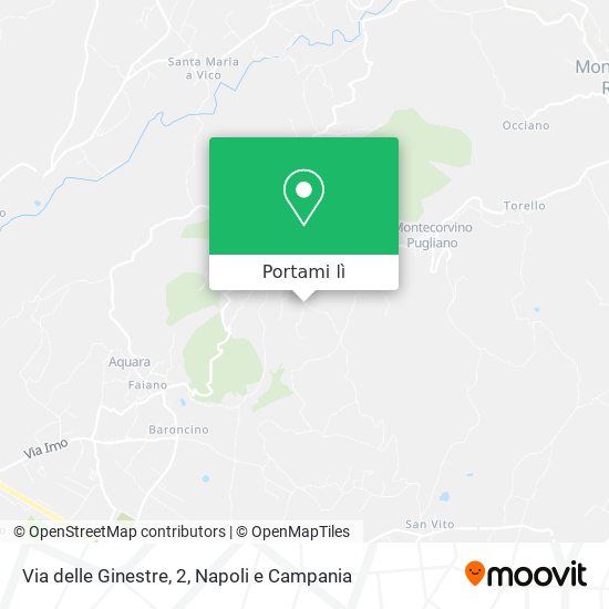 Mappa Via delle Ginestre, 2