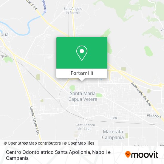 Mappa Centro Odontoiatrico Santa Apollonia