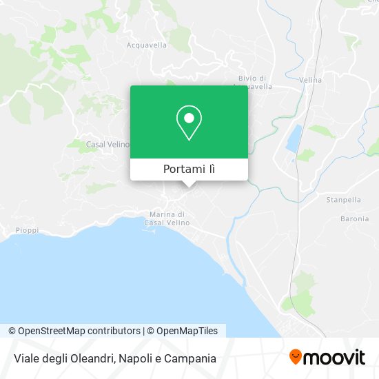 Mappa Viale degli Oleandri