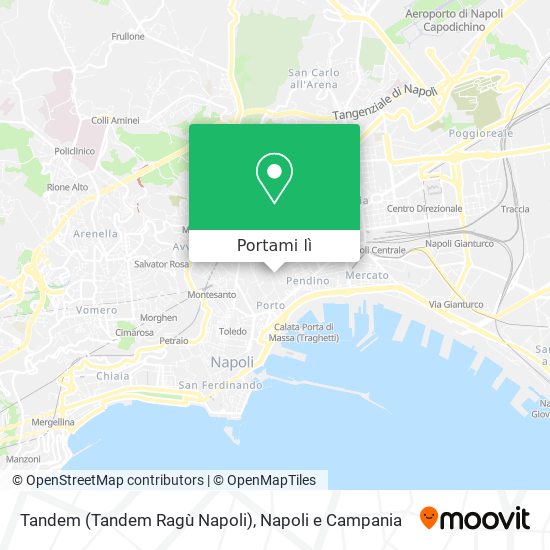 Mappa Tandem (Tandem Ragù Napoli)