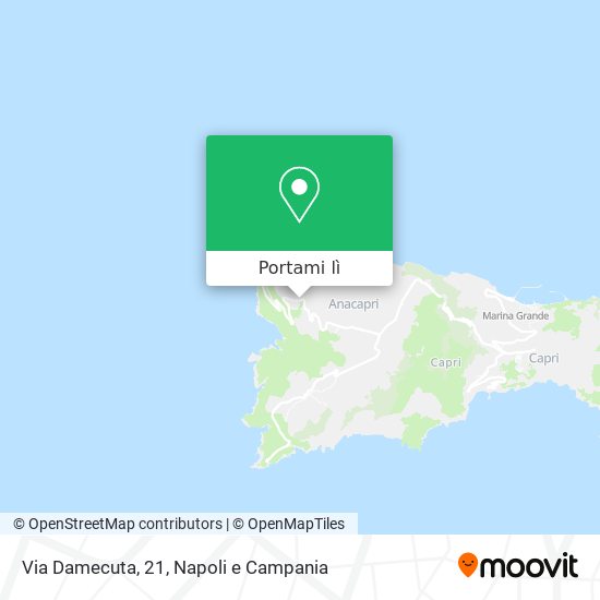 Mappa Via Damecuta, 21