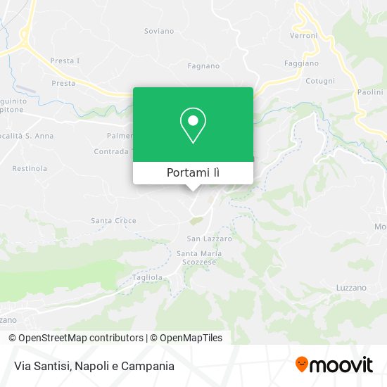 Mappa Via Santisi