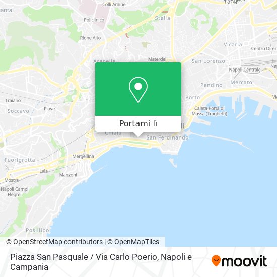 Mappa Piazza San Pasquale / Via Carlo Poerio