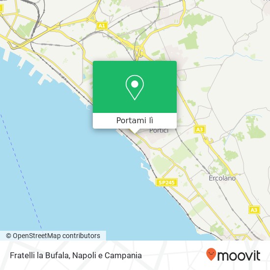 Mappa Fratelli la Bufala