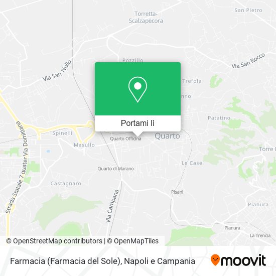Mappa Farmacia (Farmacia del Sole)