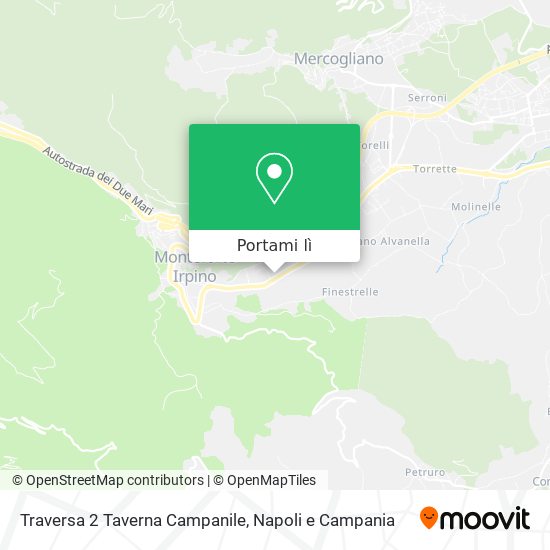 Mappa Traversa 2 Taverna Campanile