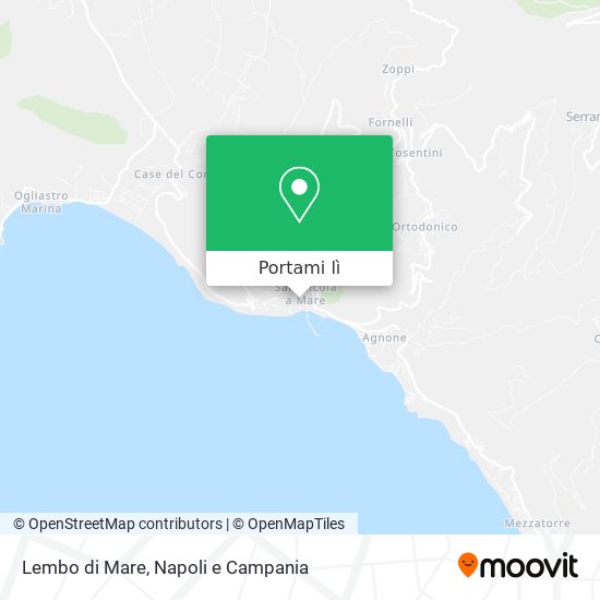 Mappa Lembo di Mare
