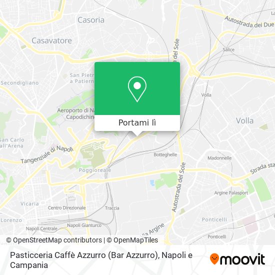 Mappa Pasticceria Caffè Azzurro (Bar Azzurro)