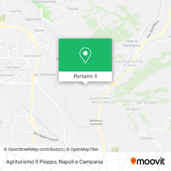 Mappa Agriturismo Il Pioppo