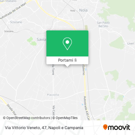 Mappa Via Vittorio Veneto, 47