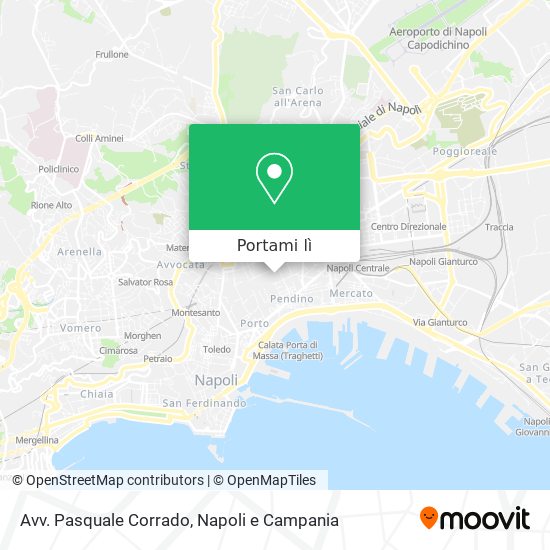 Mappa Avv. Pasquale Corrado