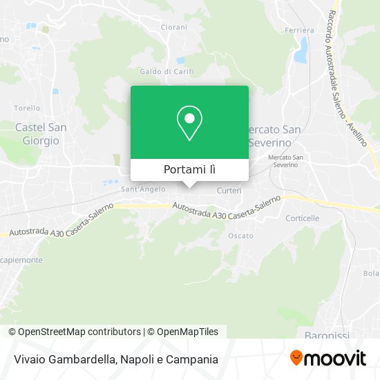 Mappa Vivaio Gambardella