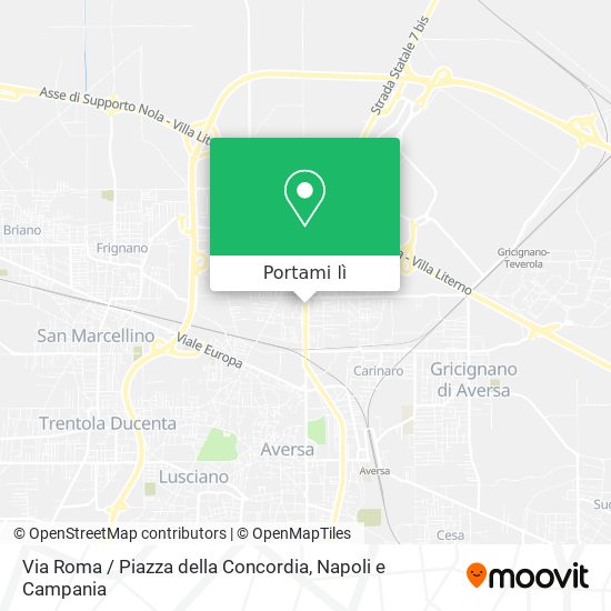 Mappa Via Roma / Piazza della Concordia
