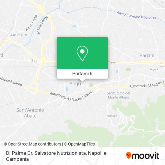 Mappa Di Palma Dr. Salvatore Nutrizionista