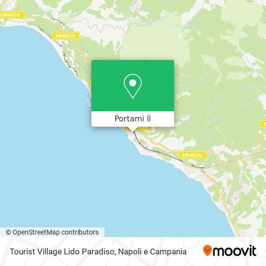 Mappa Tourist Village Lido Paradiso