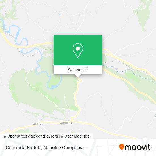 Mappa Contrada Padula