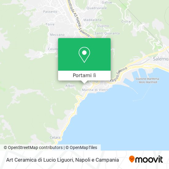 Mappa Art Ceramica di Lucio Liguori