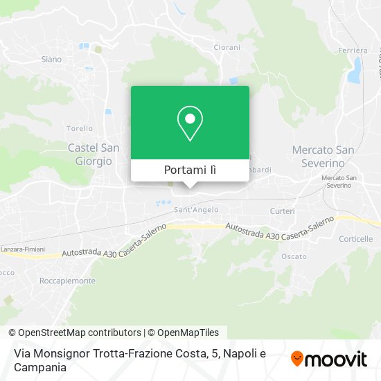 Mappa Via Monsignor Trotta-Frazione Costa, 5