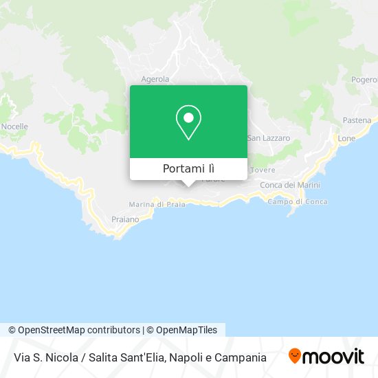 Mappa Via S. Nicola / Salita Sant'Elia