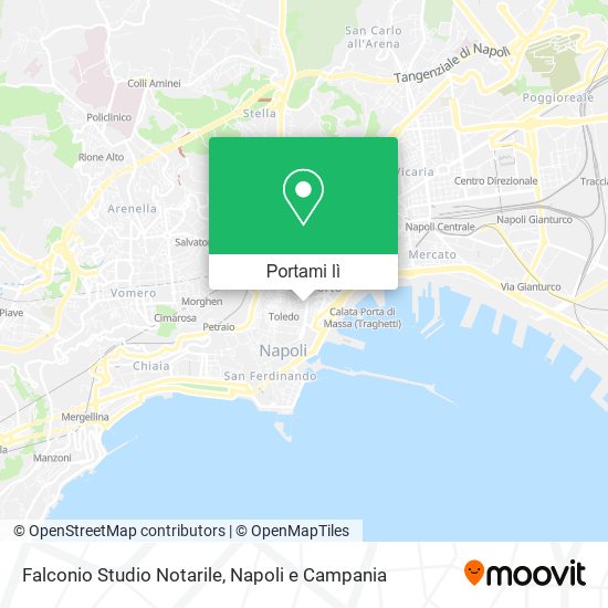 Mappa Falconio Studio Notarile