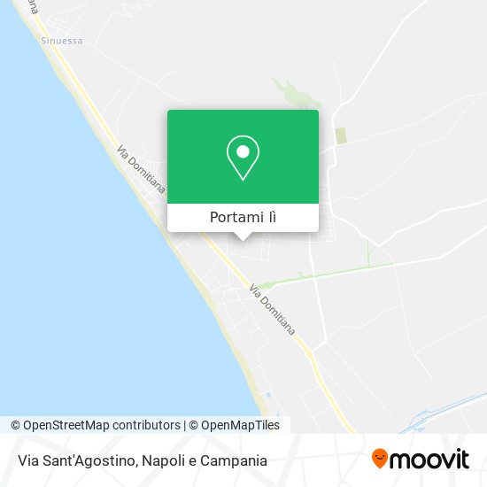 Mappa Via Sant'Agostino