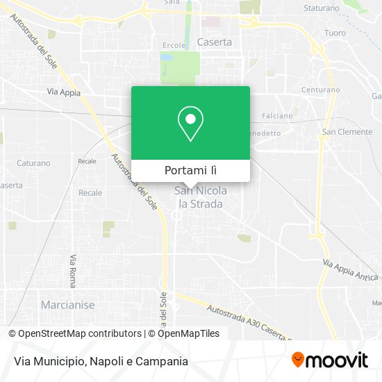 Mappa Via Municipio