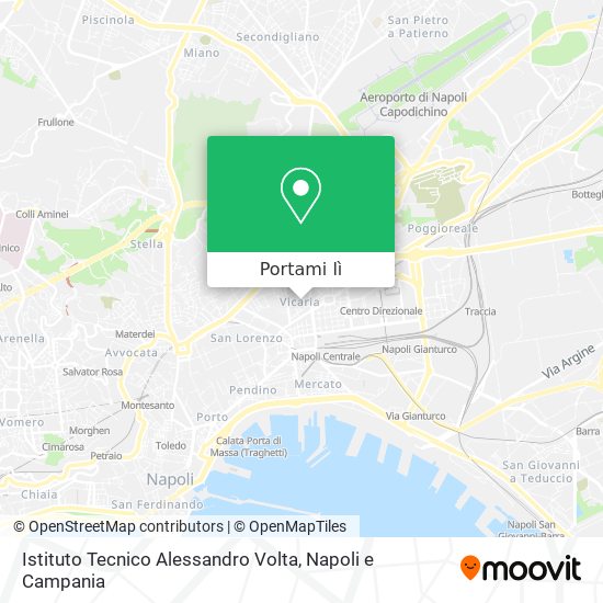 Mappa Istituto Tecnico Alessandro Volta