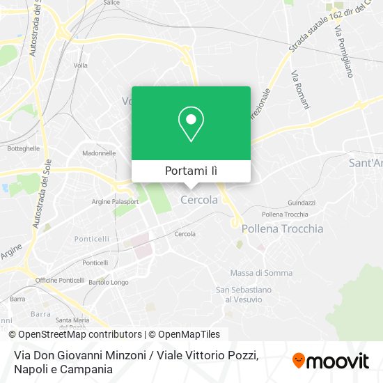 Mappa Via Don Giovanni Minzoni / Viale Vittorio Pozzi