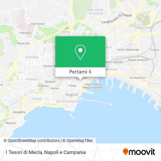 Mappa I Tesori di Mecla