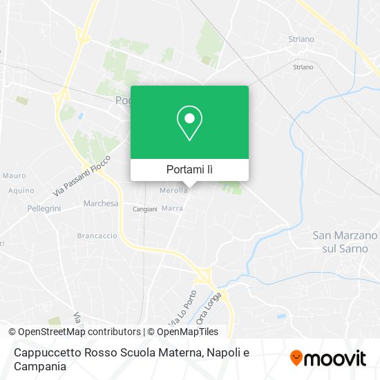 Mappa Cappuccetto Rosso Scuola Materna