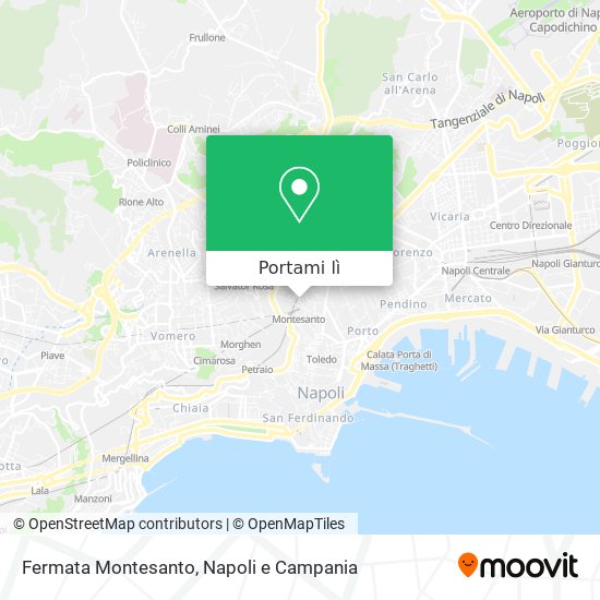 Mappa Fermata Montesanto